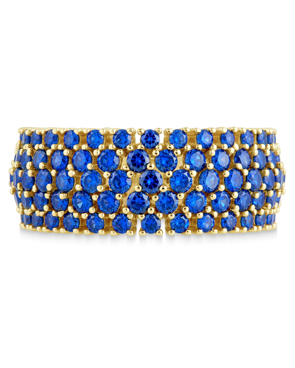 Sterling Silver Sapphire CZ Yvonne Ring
