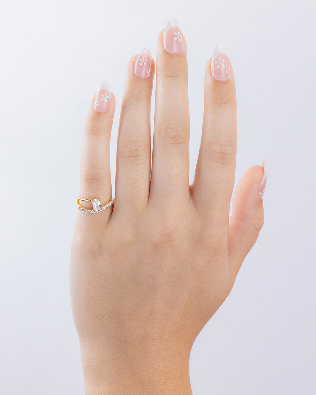 Sterling Silver Nova Cushion Pinky Ring