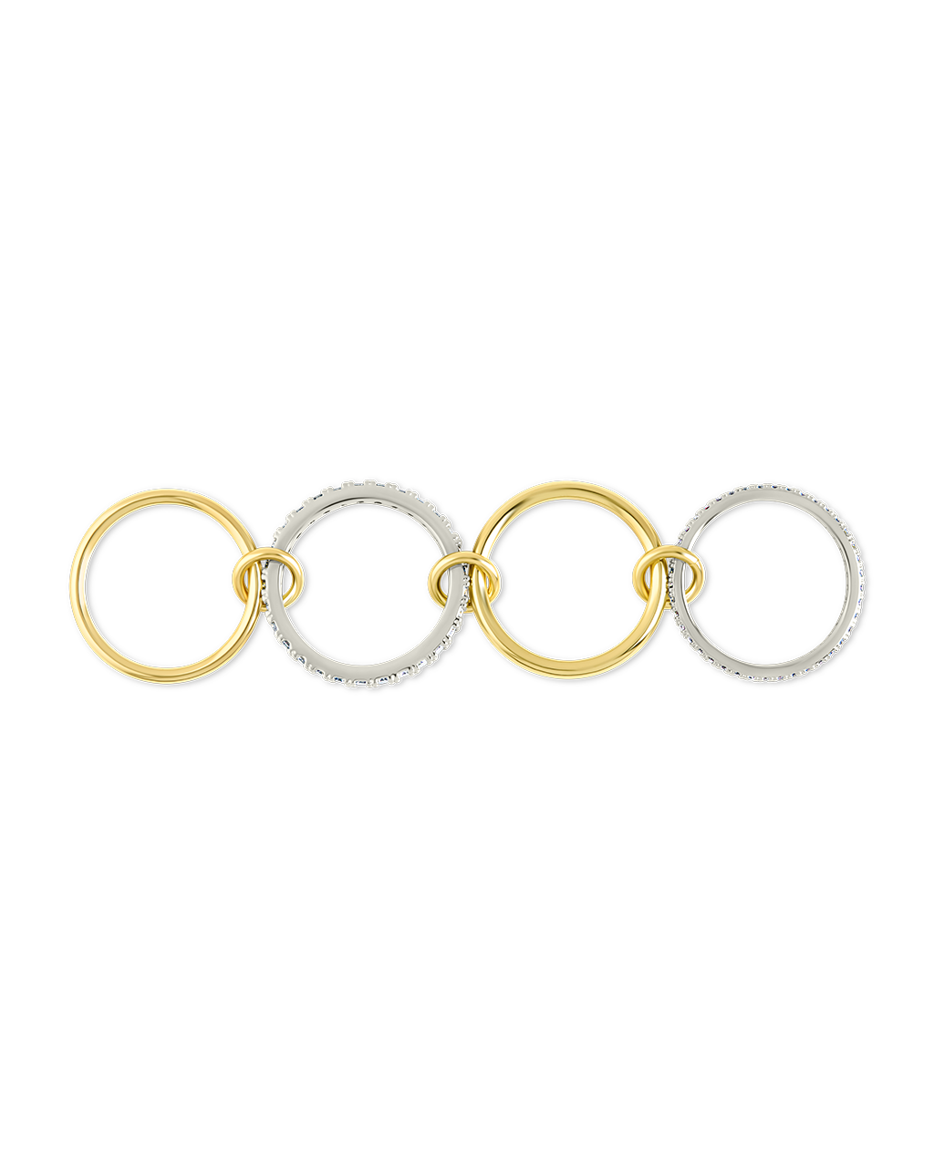Klara CZ Stacking Ring Set