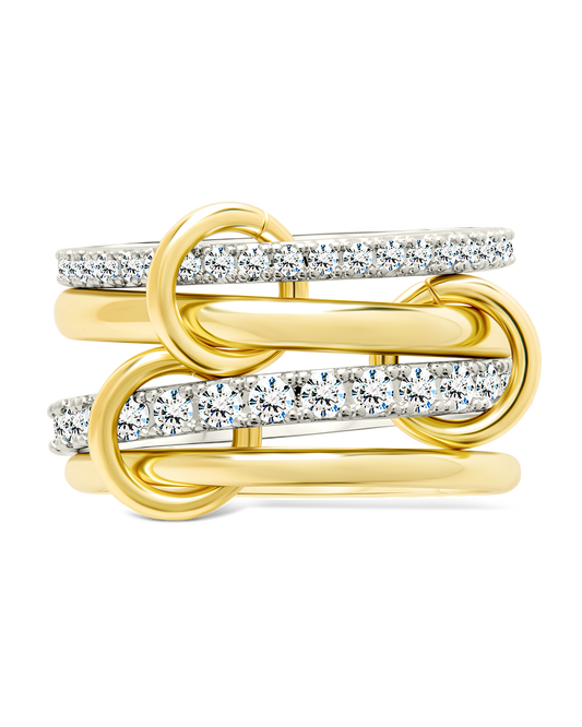 Klara CZ Stacking Ring Set