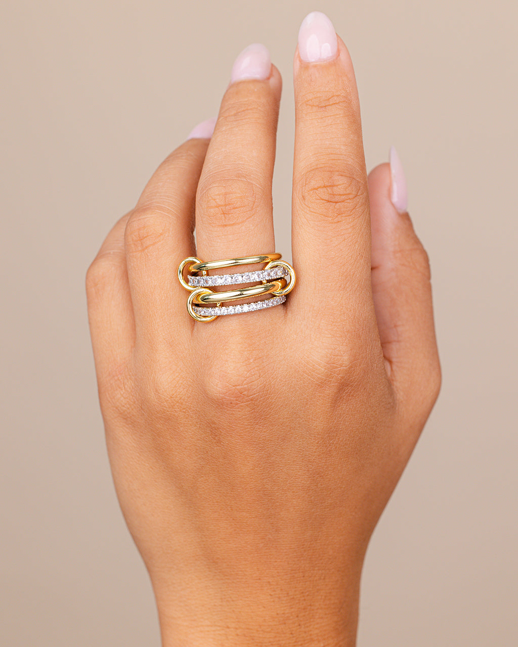 Klara CZ Stacking Ring Set