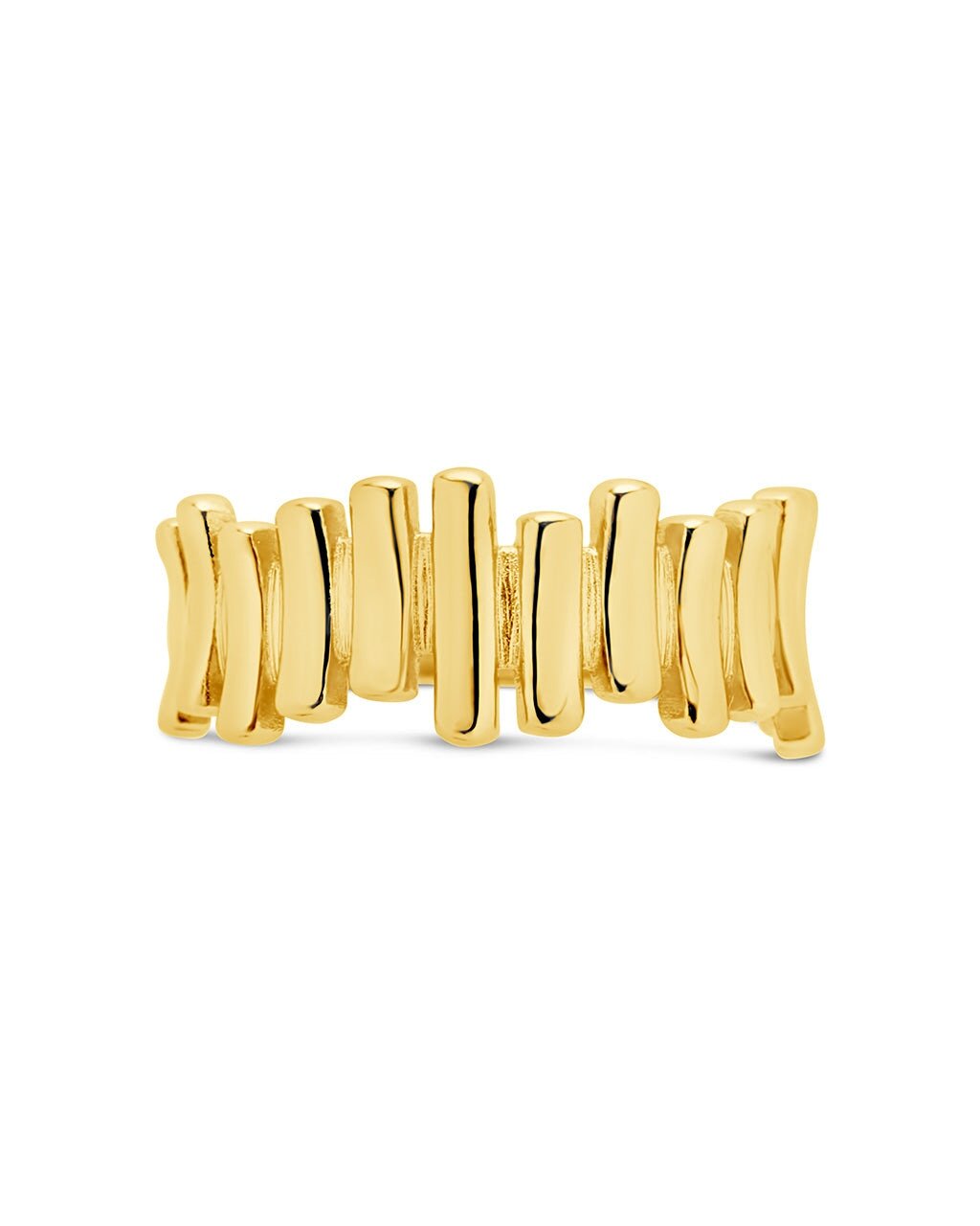 Joss Staggered Band Ring - Sterling Forever