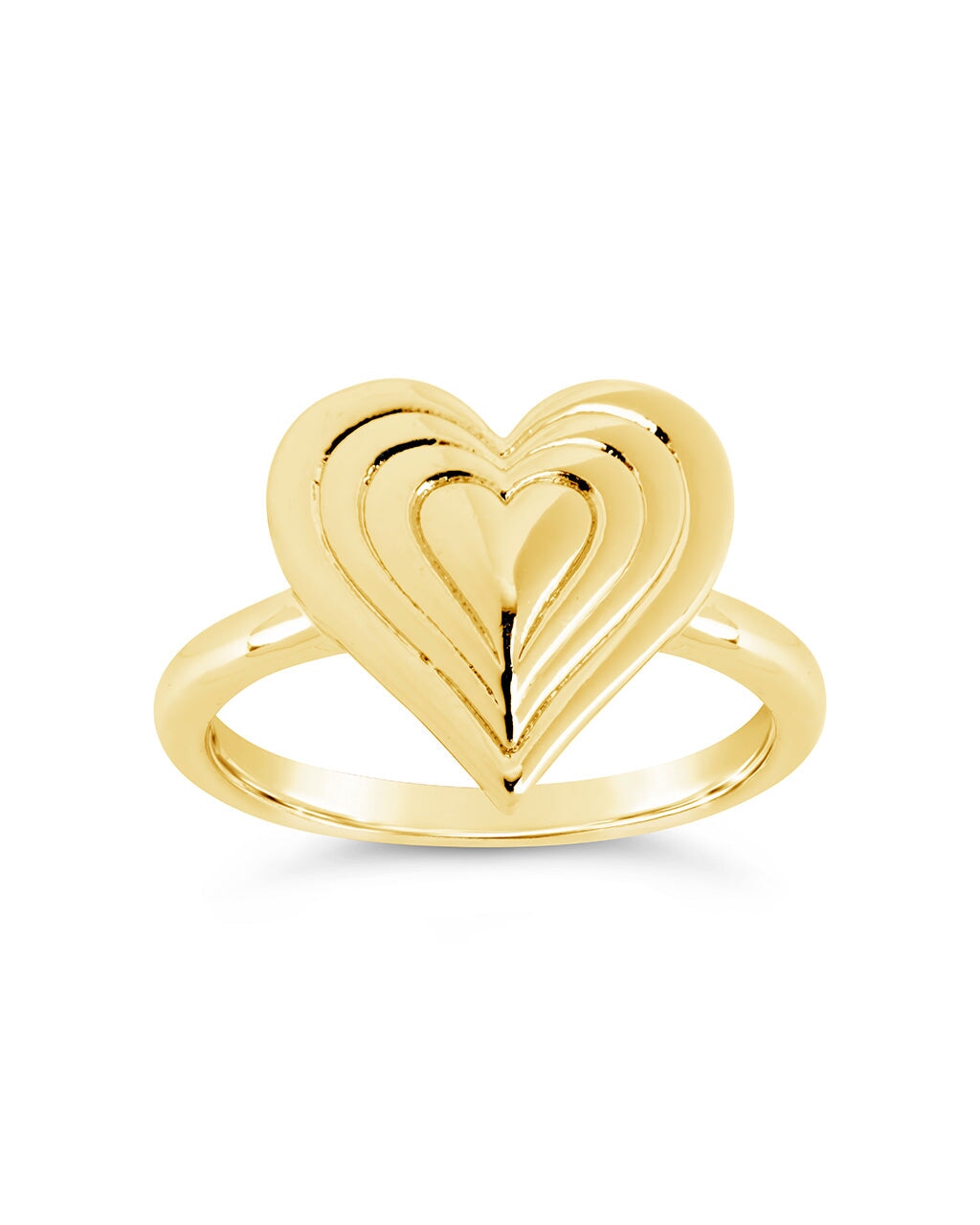 Heart Shape Ring, Love Ring, Open Heart Ring,dainty Heart Ring, - Etsy