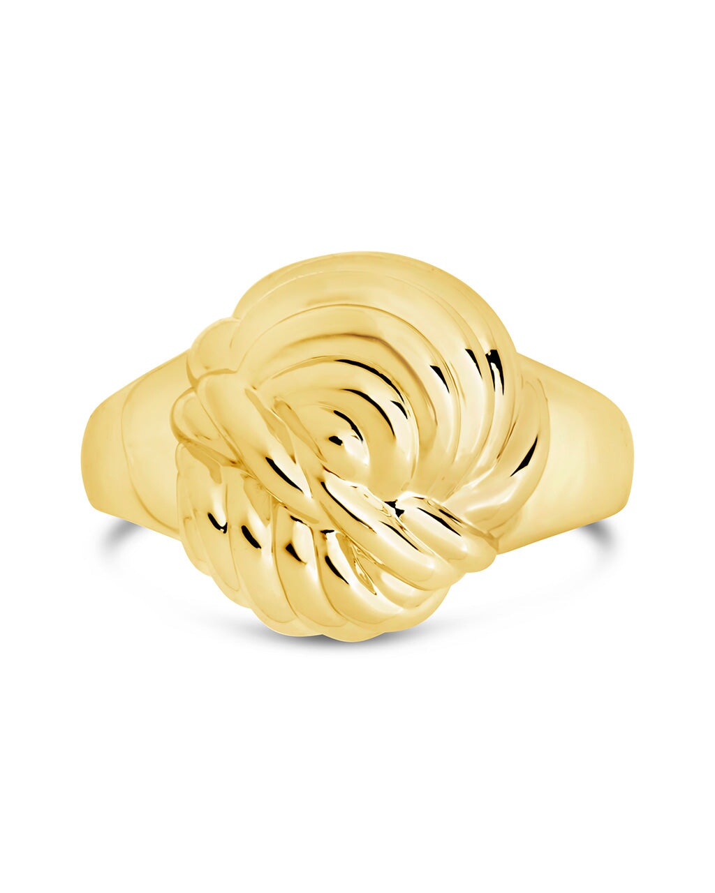 Brioche Twist Ring Ring Sterling Forever 