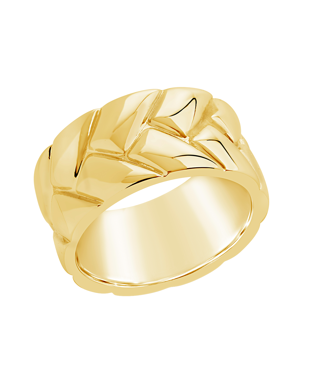 Cameron Textured Band Ring