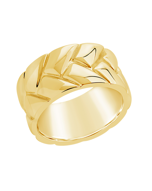 Cameron Textured Band Ring