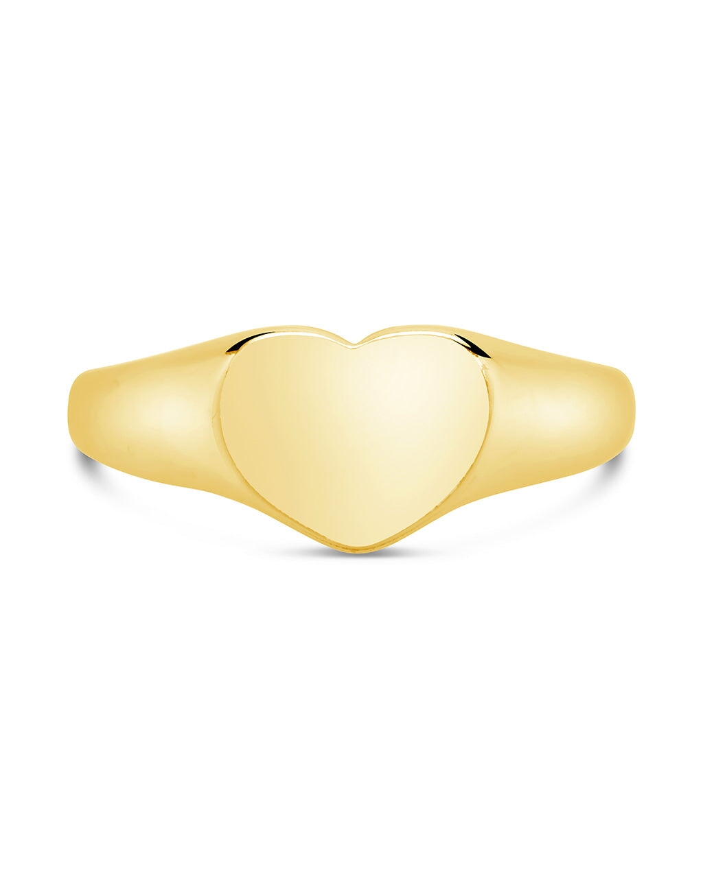 Cora Heart Signet Ring Ring Sterling Forever 