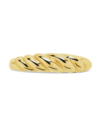 Sterling Silver Graham Twist Band Ring - Sterling Forever