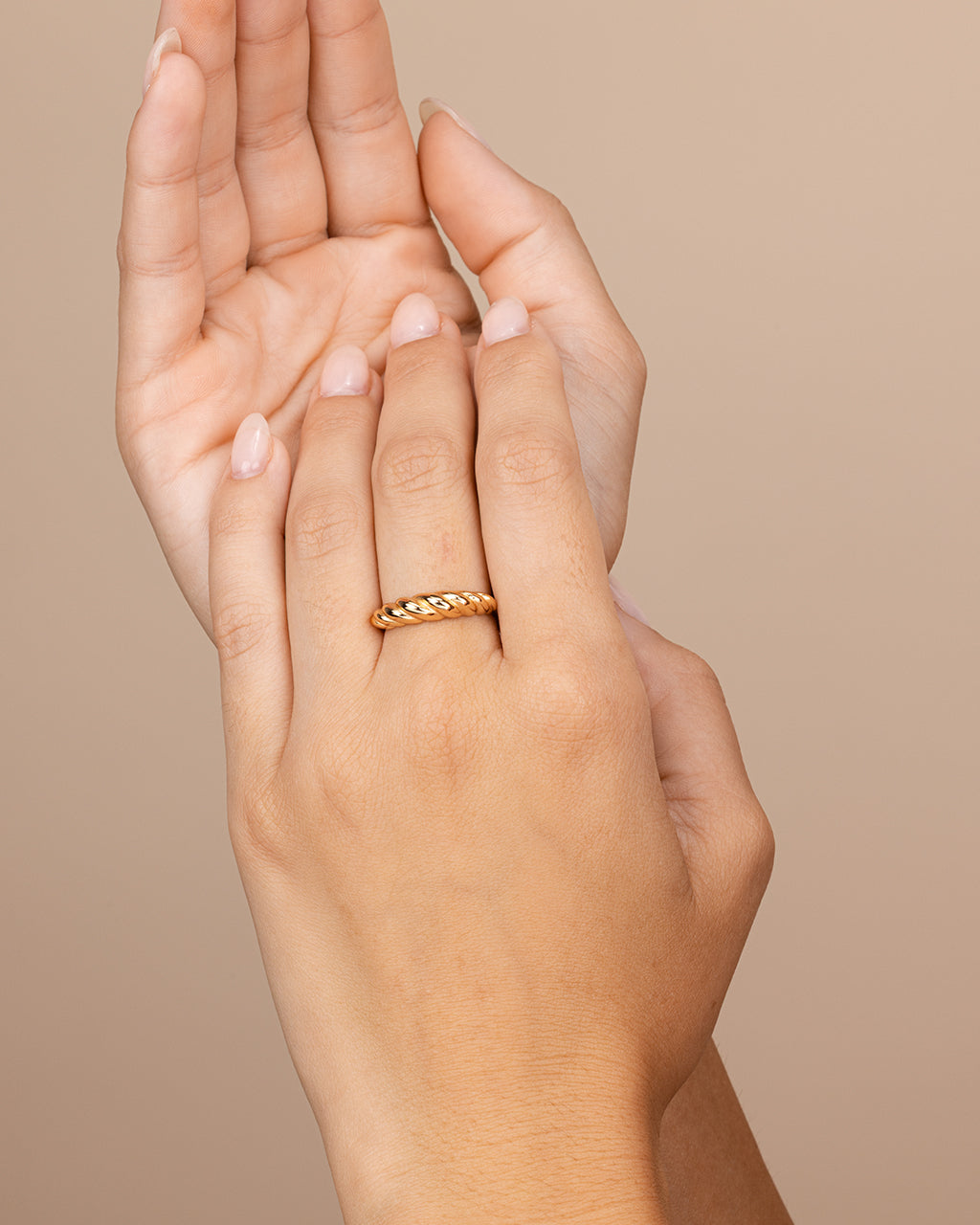 Sterling Silver Graham Twist Band Ring