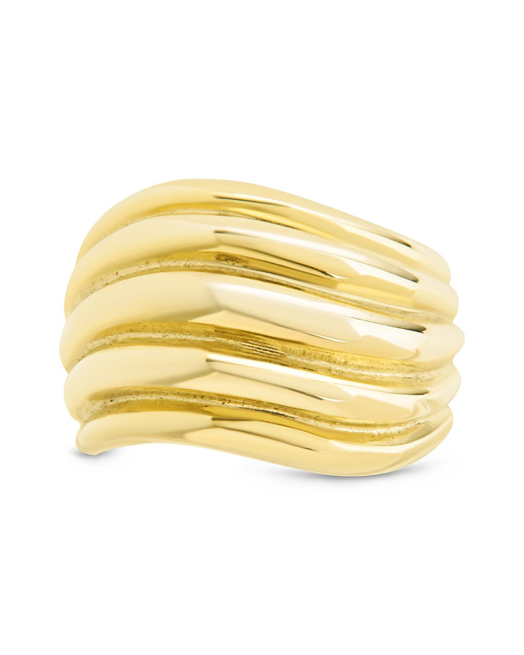 Sterling Silver Skylar Layered Statement Ring - Sterling Forever