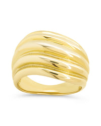 Sterling Silver Skylar Layered Statement Ring - Sterling Forever