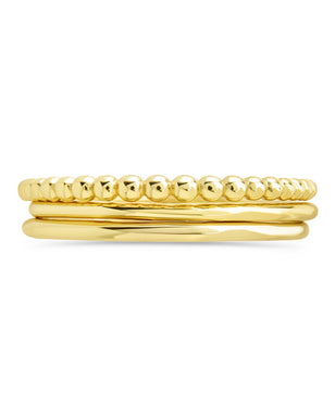 Sterling Silver Adele Stacking Ring