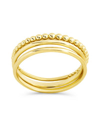 Sterling Silver Adele Stacking Ring - Sterling Forever