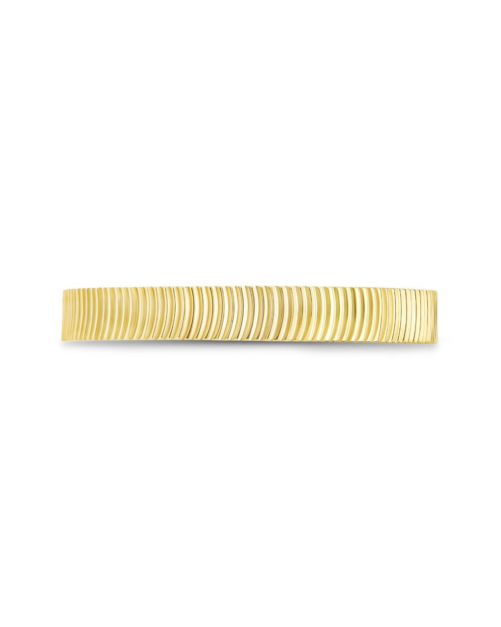 Herringbone Ribbed Ring - Sterling Forever