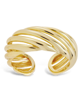 Sterling Silver Julianna Bold Twist Sculpted Ring