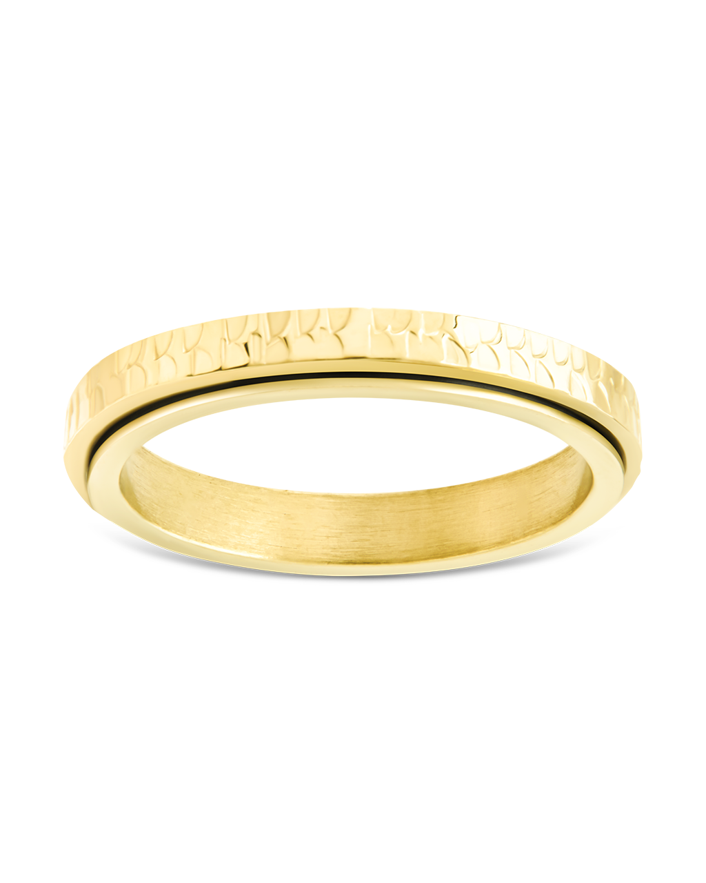 Textured Spinner Ring