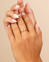 Textured Spinner Ring - Sterling Forever