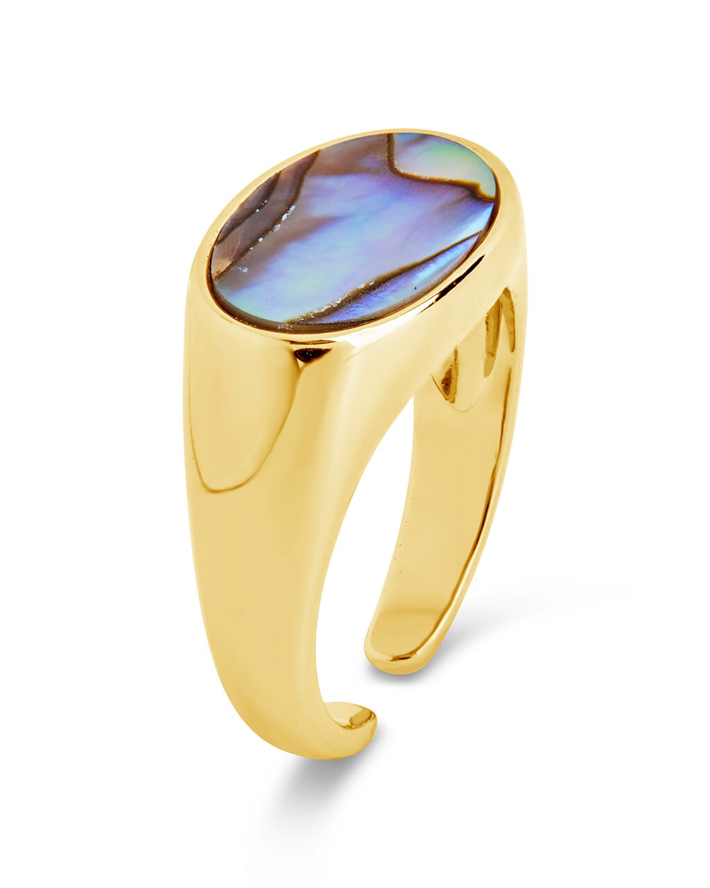 Gail Open Band Ring Ring Sterling Forever 