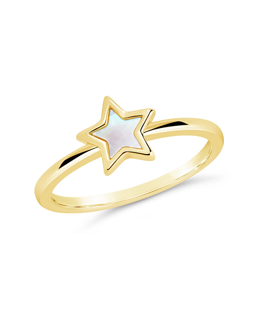 Bez Ring Ring Sterling Forever Gold 6 