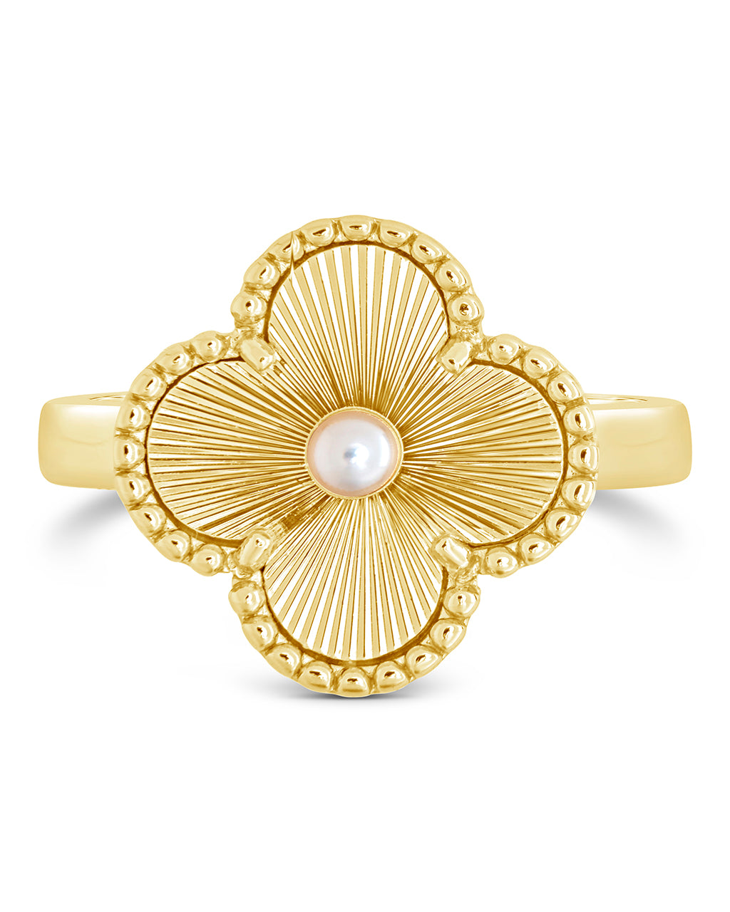 Tilda Pearl & Clover Statement Ring