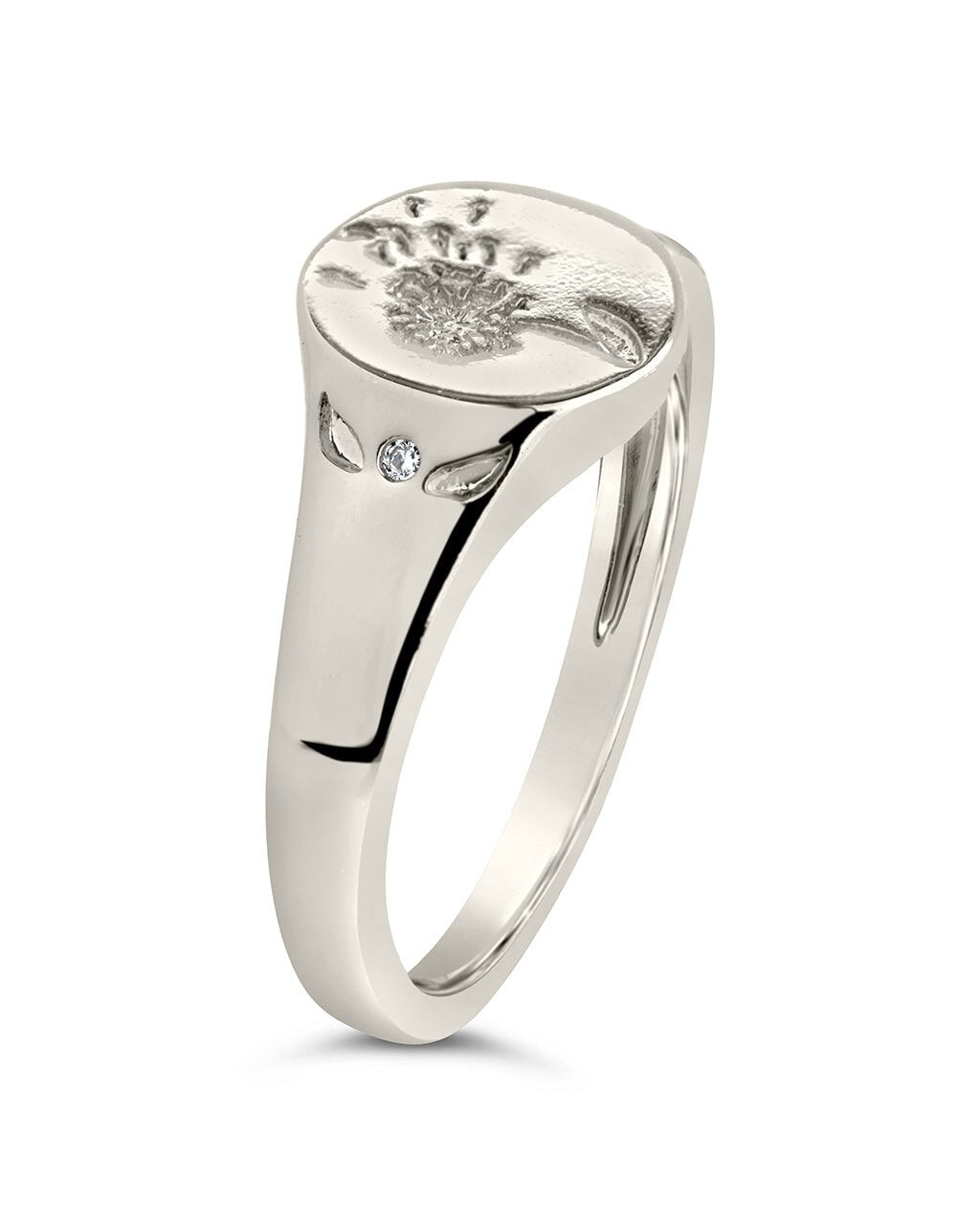 Make A Wish Signet Ring Ring Sterling Forever 