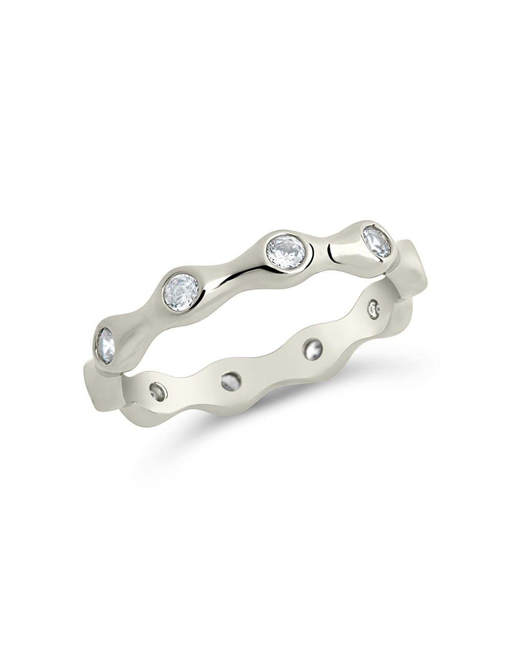 Maelynn Band Ring Ring Sterling Forever Silver 6 