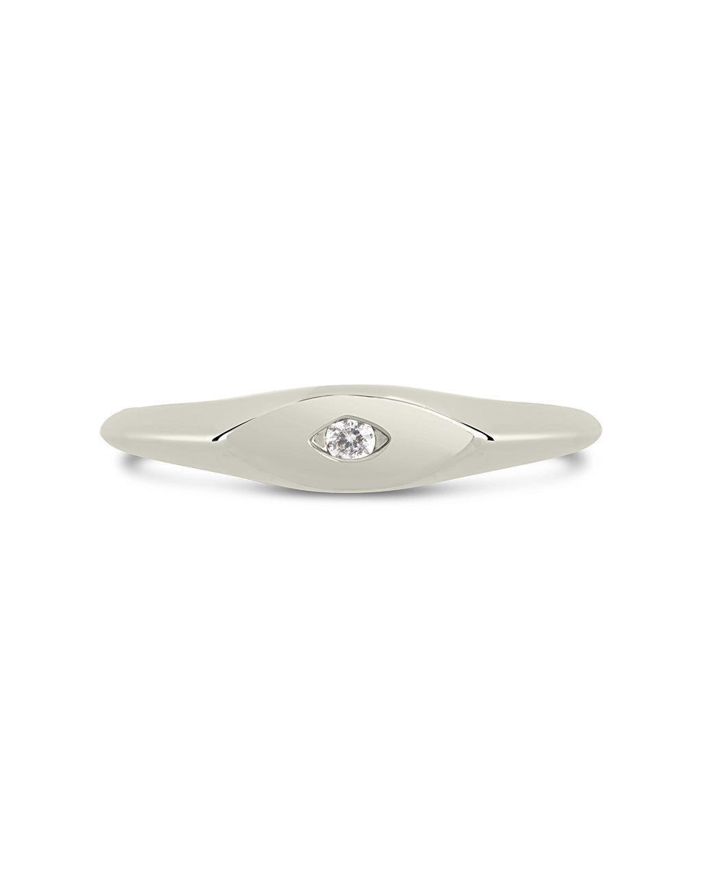 Junia Thin Signet Ring Ring Sterling Forever 