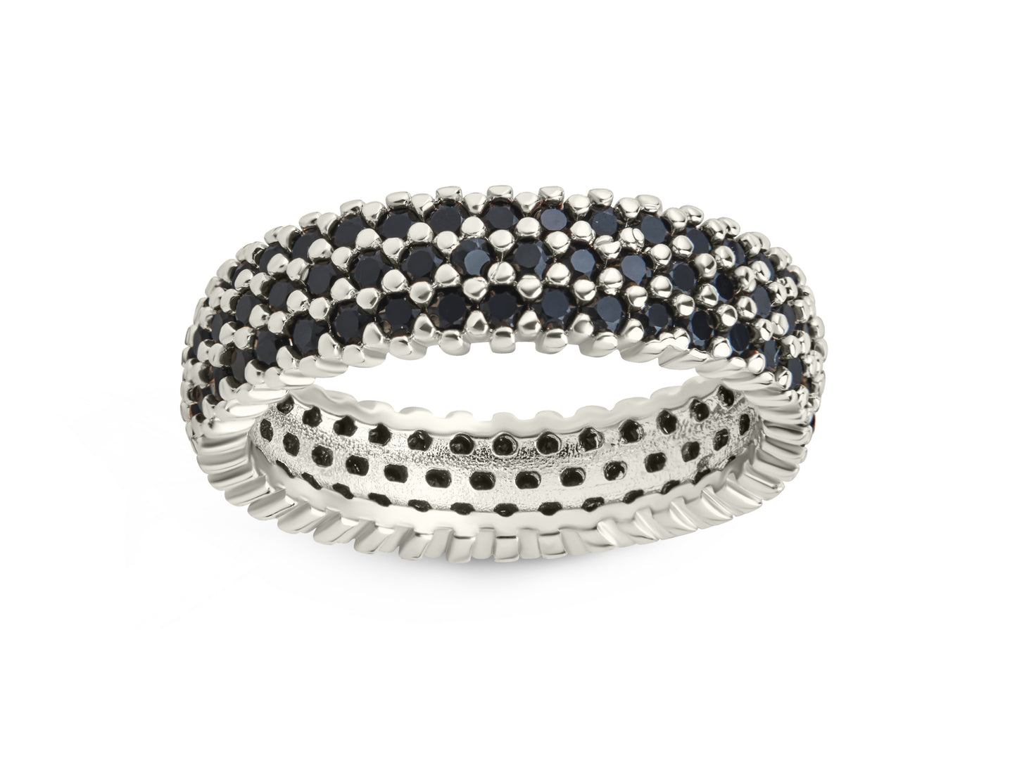 Jolene CZ Rainbow Eternity Ring