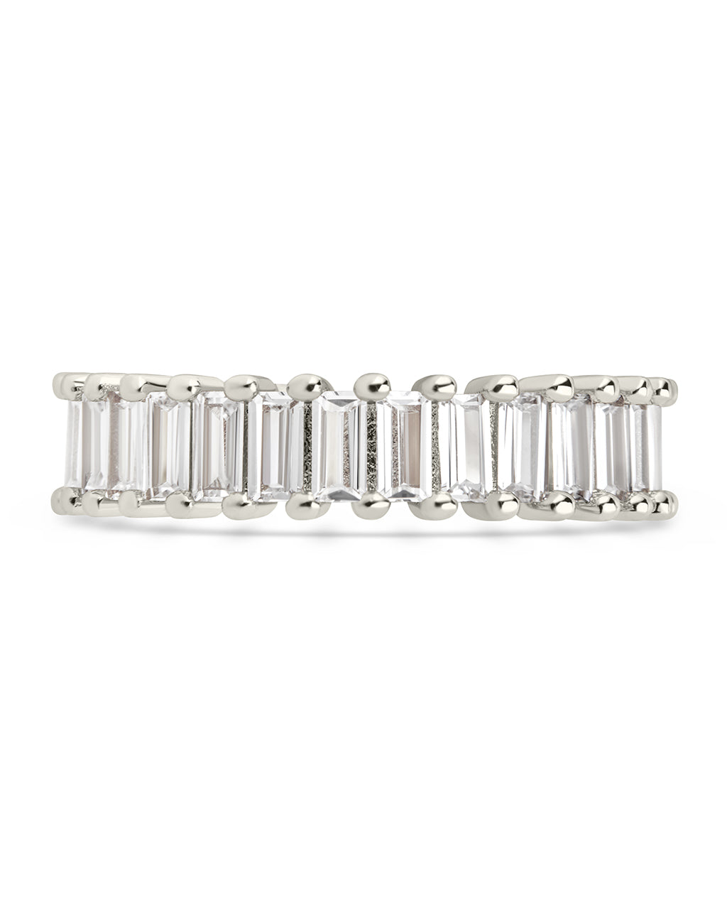 Caroline Rainbow CZ Eternity Band Ring
