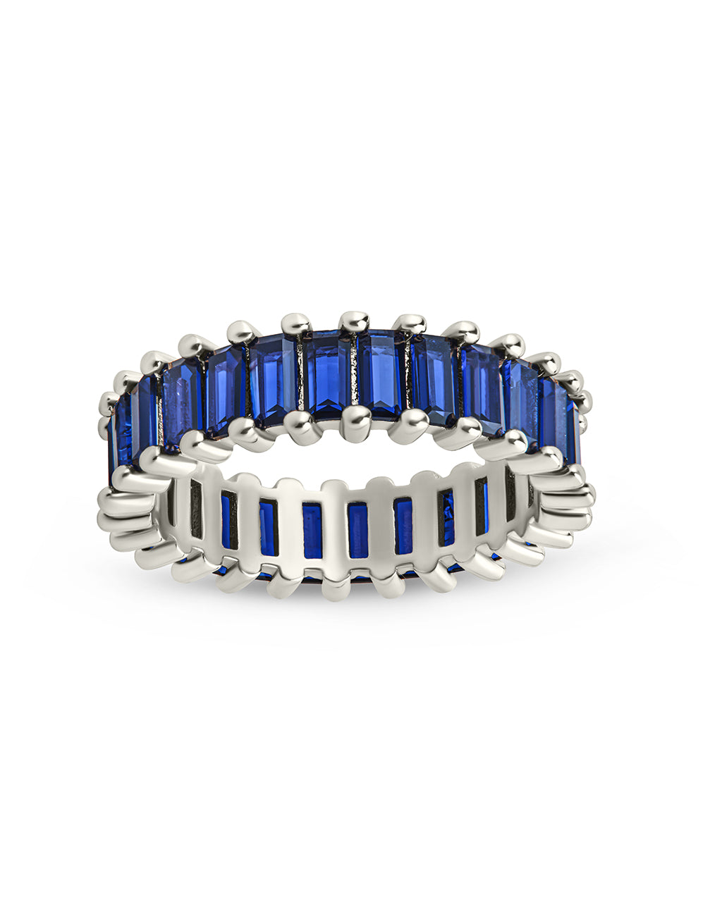 Caroline Rainbow CZ Eternity Band Ring