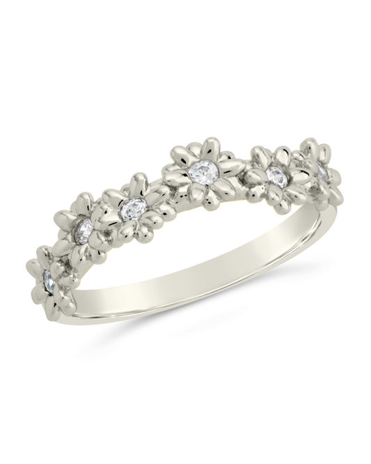 Flower CZ Irena Ring
