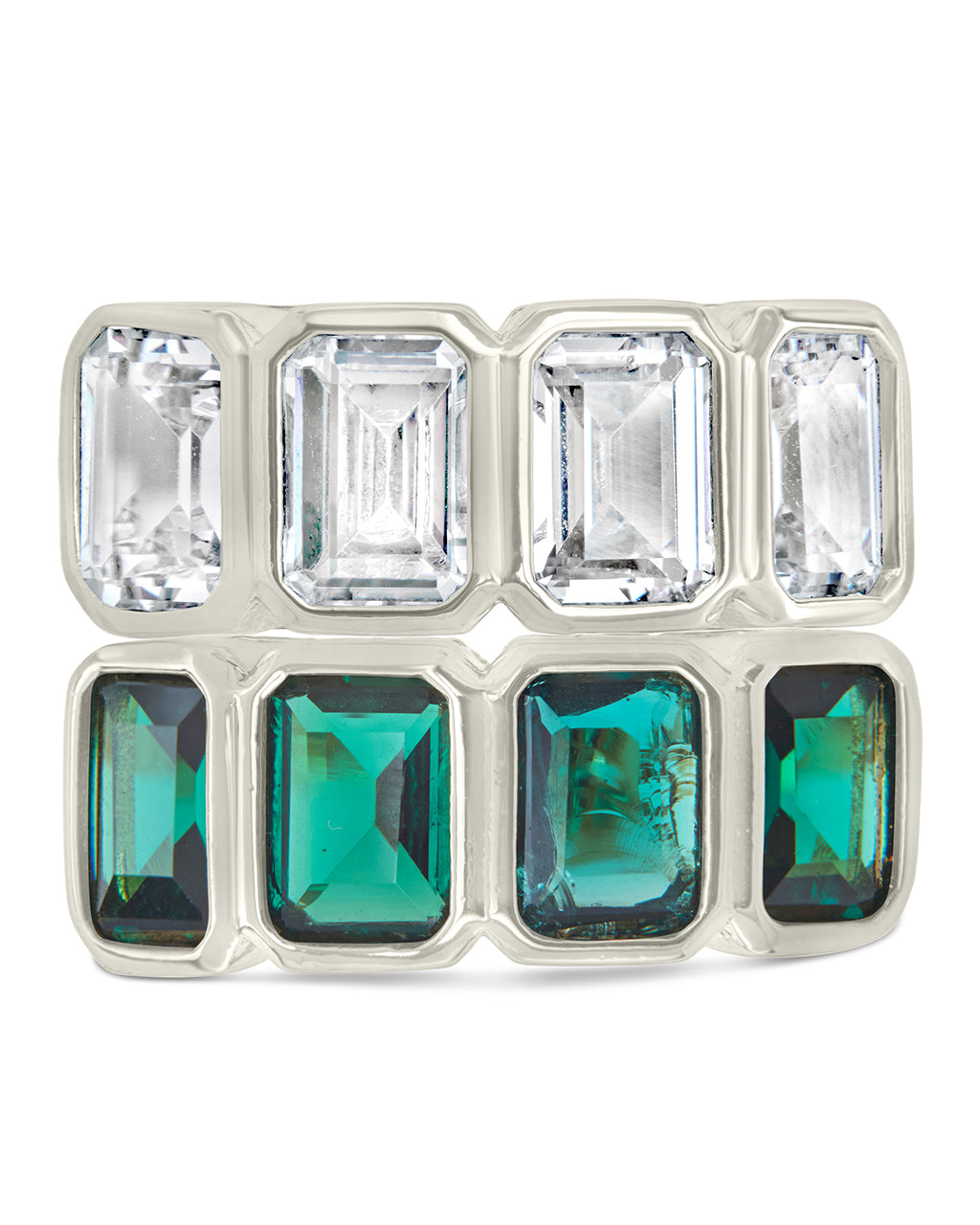 Harlen Bezel CZ Ring Set