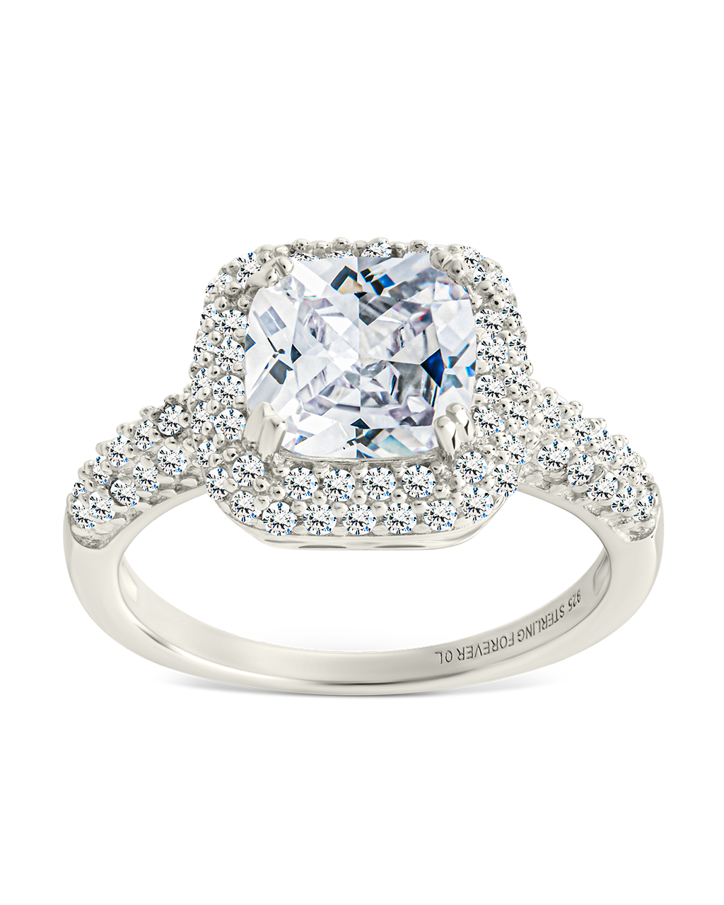 Sterling Silver CZ Legacy Ring