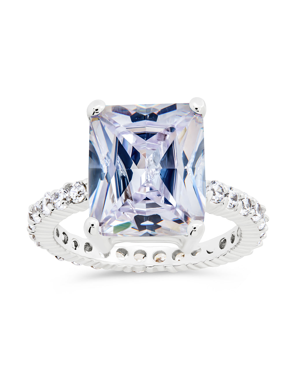 Sterling Silver Eva's Engagement Ring – Sterling Forever