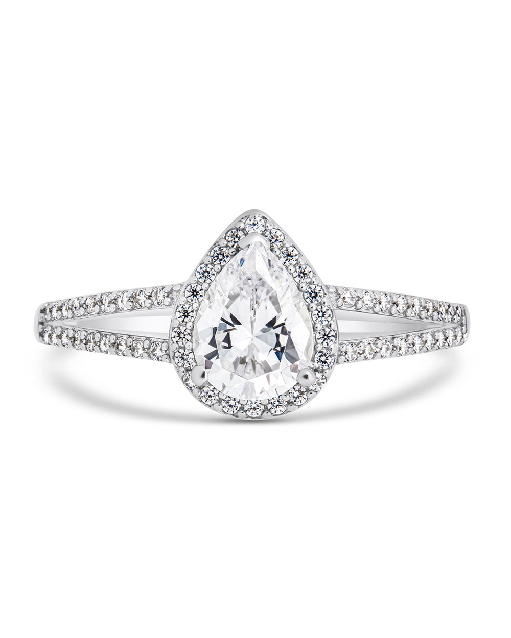 pear cut engagement ring