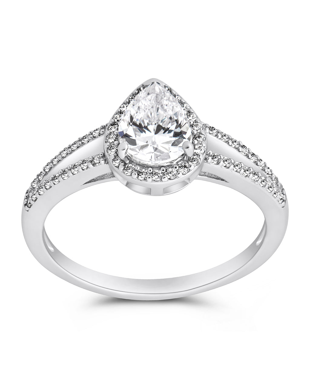 pear cut engagement ring