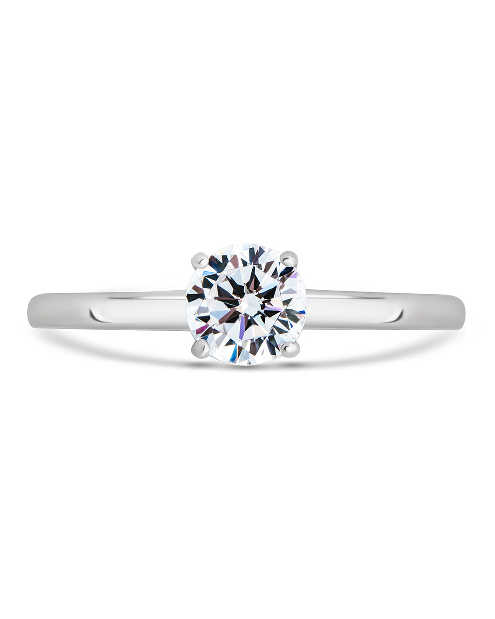 brilliant cut promise ring