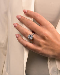 Sterling Silver Jessa CZ Radiant Ring - Sterling Forever