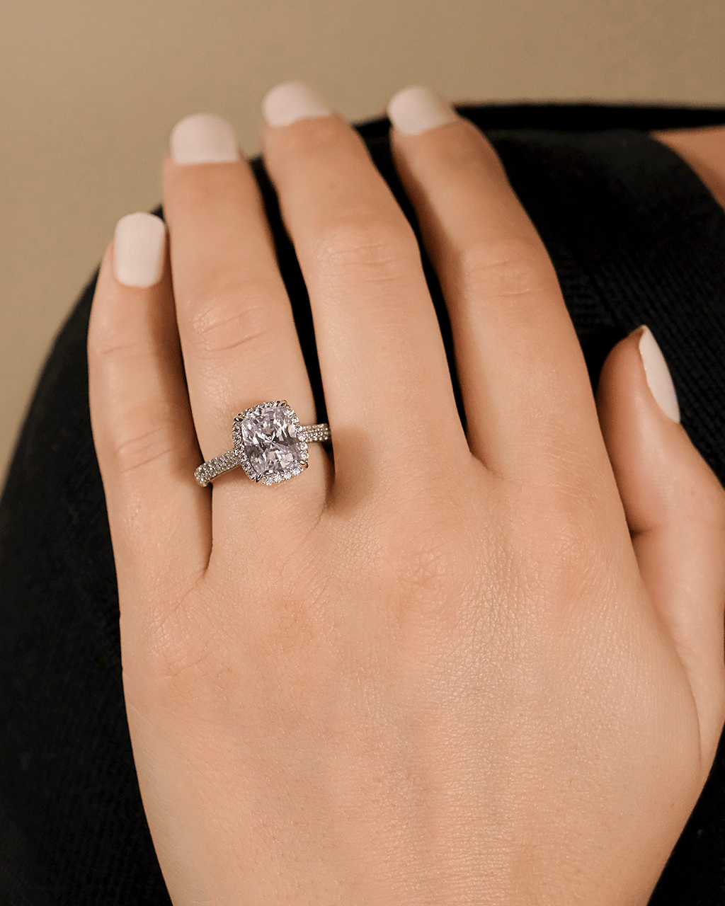 Sterling Silver Jessa CZ Radiant Ring - Sterling Forever