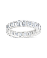 Rio Baguette CZ Sterling Silver Ring