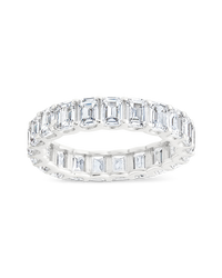 Sterling Silver Rio Baguette CZ Ring
