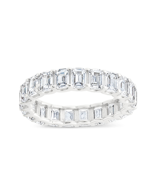 Sterling Silver Rio Baguette CZ Ring