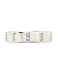 Sterling Silver Bradley CZ Ring - Sterling Forever