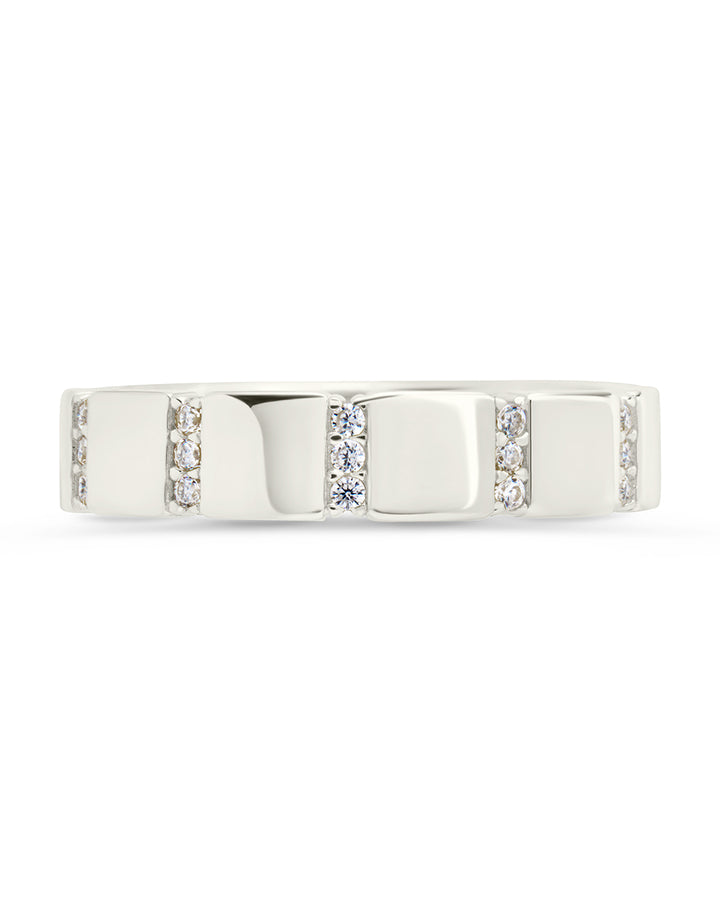 Sterling Silver Bradley CZ Ring