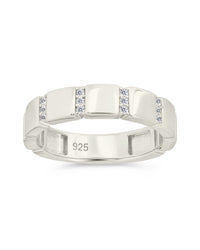 Sterling Silver Bradley CZ Ring - Sterling Forever