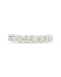 Sterling Silver Trisha CZ Bezel Ring - Sterling Forever