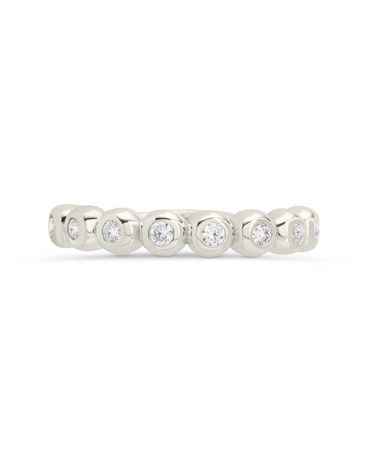 Sterling Silver Trisha CZ Bezel Ring