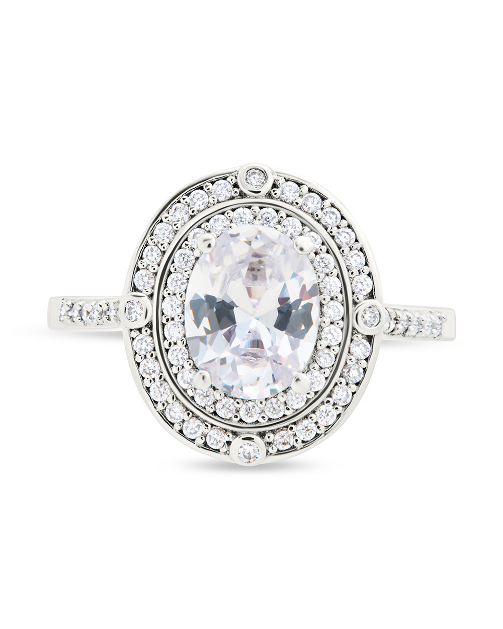 Sterling Silver Cohen CZ Ring