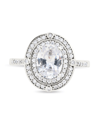 Sterling Silver Cohen CZ Ring - Sterling Forever