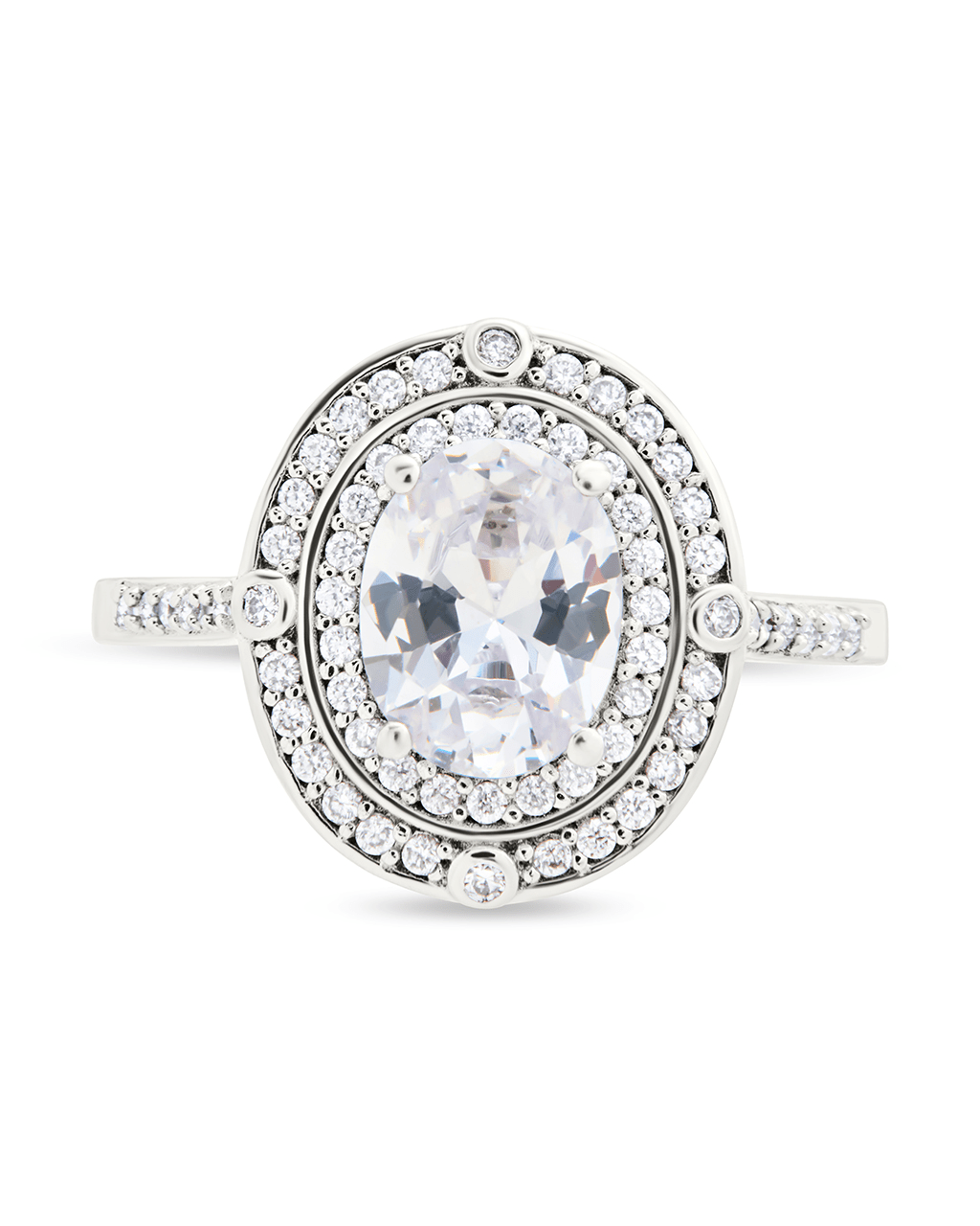 Sterling Silver Cohen CZ Ring - Sterling Forever
